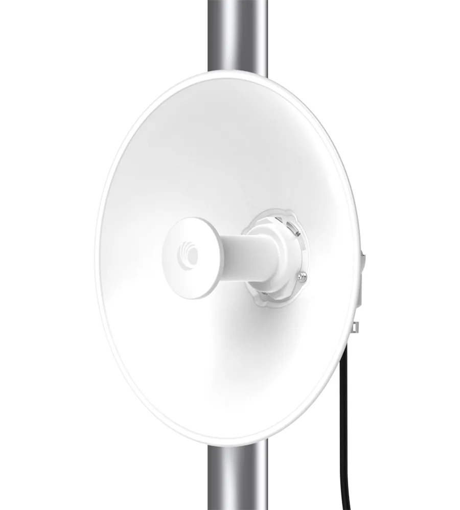 Cambium ePMP Force 4625 6 GHz fixed wireless subscriber module with integrated 25 dBi dish antenna