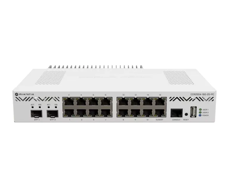 MikroTik CCR2004-16G-2S+PC